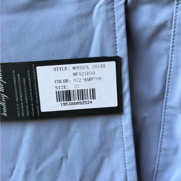 Men's Light Blue Pants - Picture 2 of 2